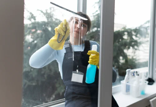 Nettoyage de vitres intérieures et extérieures à Flin